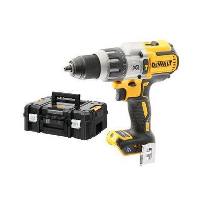 Perceuse-visseuse à percussion 18V XR BL Tool Connect (sans batterie ni chargeur) + coffret T-Stak - DEWALT - DCD997NT-XJ