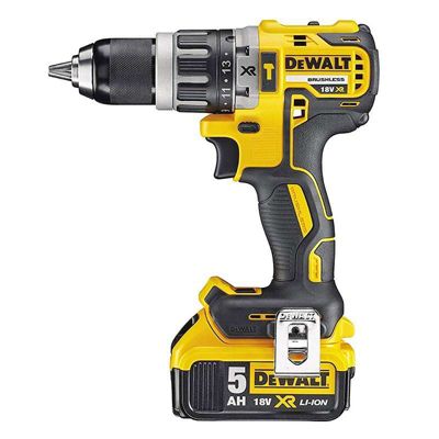 Perceuse Visseuse À Percussion Dewalt Dcd796p2-qw 18 V Xr Brushless 2 X 5 Ah