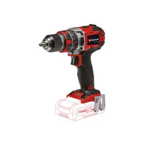 Perceuse visseuse à percussion EINHELL 18V Power X-Change - Sans batterie ni chargeur - TE-CD 18/50 Li-i BL Solo