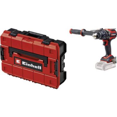 Perceuse-visseuse à percussion sans fil 2 vitesses TP-CD 18/120 Li-i BL en set avec coffret E-Case S-F