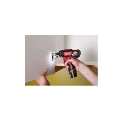 Perceuse Visseuse Sans Fil 12V Li-Ion Milwaukee M12 BD202C avec Batteries 2.0Ah
