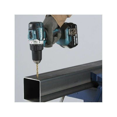 Perceuse-visseuse sans fil 18V 13 mm MAKITA DDF484RTX6 - 2 batteries 18V 5Ah, chargeur rapide, coffret alu 96 accessoires