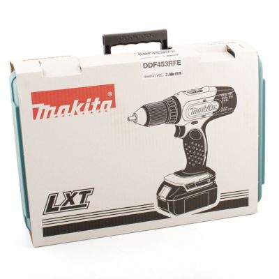 Perceuse visseuse sans fil 18V + 2 Batteries lithium 3 Ah + Mallette MAKITA