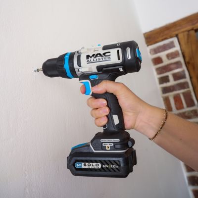 Perceuse visseuse sans fil 18V Mac Allister MCI1258COM