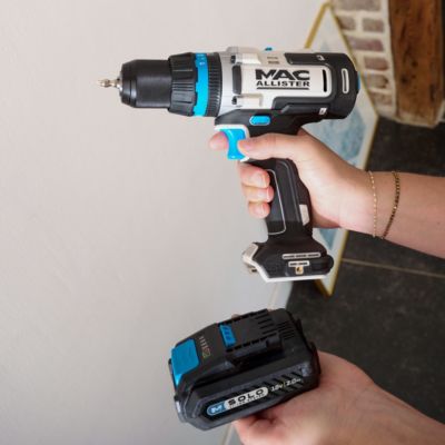 Perceuse visseuse sans fil 18V Mac Allister MCI1258COM