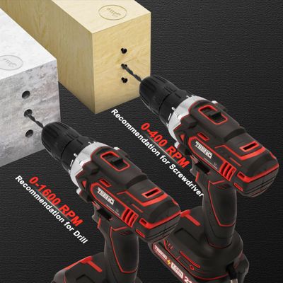 Perceuse Visseuse Sans Fil 21V Pour Batterie Makita 2x2.0Ah Batteries,45 Nm Visseuse Devisseuse Sans Fil,25+1 Réglages de Couple,2