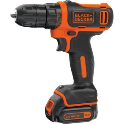Perceuse visseuse sans fil Black+Decker 10.8V BDCDD12K-QW - 1.5Ah