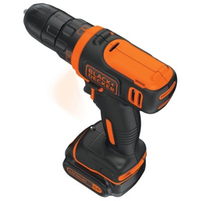 Perceuse visseuse sans fil Black+Decker 10.8V BDCDD12K-QW - 1.5Ah