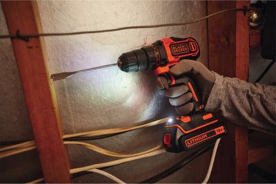 Perceuse visseuse sans fil Black & Decker BDCD186K1B2 18V-2Ah
