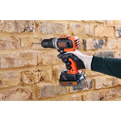 Perceuse visseuse sans fil Black+Decker Power Connect 18V BCD003ME2K - 2x2.5Ah