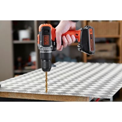 Perceuse visseuse sans fil Black+Decker Power Connect 18V BCD003ME2K - 2x2.5Ah