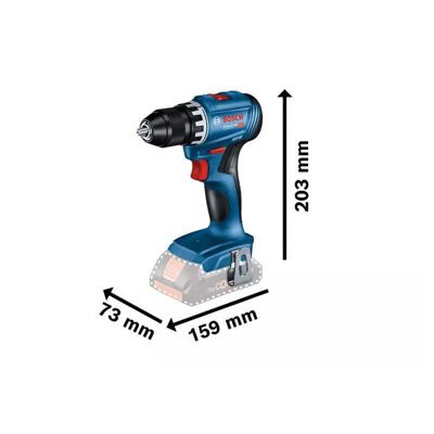 Perceuse visseuse sans fil Bosch GSR 18V-45 Professional compacte 18 V