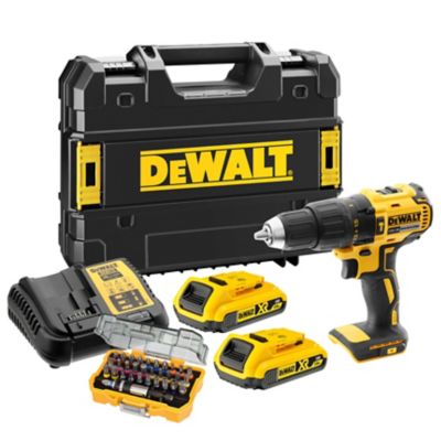 Perceuse visseuse sans fil DeWalt 18V DCD778D2TA - 2x2Ah + accessoires