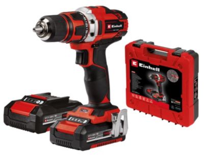 Perceuse visseuse sans fil Einhell Power x-change 18V TE-CD 18/40-1 Li 2 x 2Ah