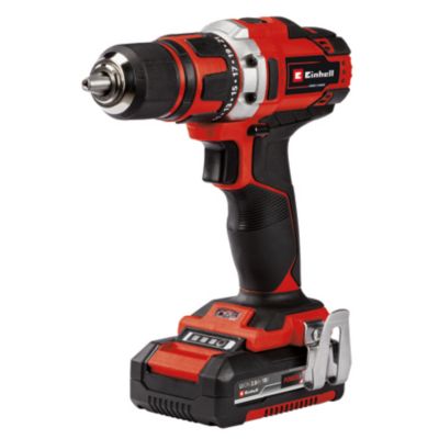 Perceuse visseuse sans fil Einhell Power x-change 18V TE-CD 18/40-1 Li 2 x 2Ah