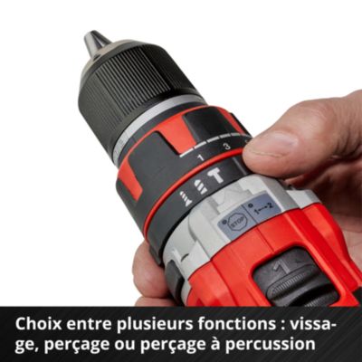 Perceuse visseuse sans fil Einhell Professional TP-CD 18V 50Nm Li-i BL 2 x 2Ah