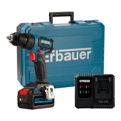 Perceuse visseuse sans fil Erbauer 18V EDD18-Li-2 4Ah