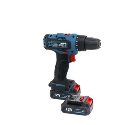 Perceuse visseuse sans fil Erbauer EDD12-Li-2 12V-2x2Ah