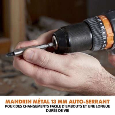 Perceuse visseuse sans fil Evolution 18V R13CMBLi (sans batterie) — free download