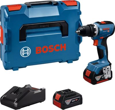 Perceuse-visseuse sans-fil GSR 18V-65 Professional - 2 batteries 18 V 5,0 Ah - chargeur GAL 18V-40 - L-BOXX - 06019N3203