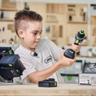 Perceuse-visseuse sans fil jouet TY-TPC - réplique compacte et fonctionnelle FESTOOL 577937