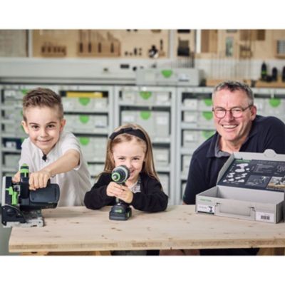 Perceuse-visseuse sans fil jouet TY-TPC - réplique compacte et fonctionnelle FESTOOL 577937