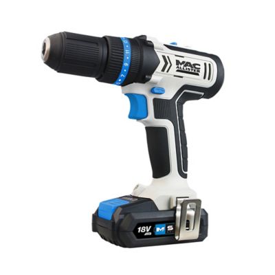 Perceuse visseuse sans fil Mac Allister 18V MCD18-Li-2 - 2x2Ah