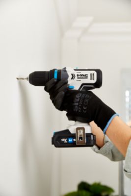 Perceuse visseuse sans fil Mac Allister 18V MCD18-Li-2 - 2x2Ah