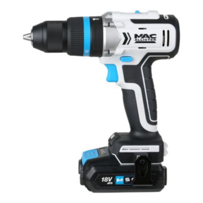 Perceuse visseuse sans fil Mac Allister 18V MCI990COM - 2x2Ah