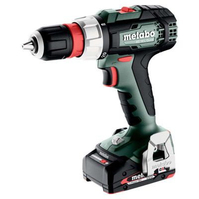Perceuse-visseuse sans fil Metabo BS 18 L Quick 18 V 2 Ah - 2 batteries, mallette, chargeur