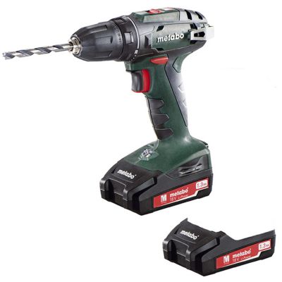 Lot de 3 batteries pour Metabo BS 18 perceuse visseuse 3000mAh 18V