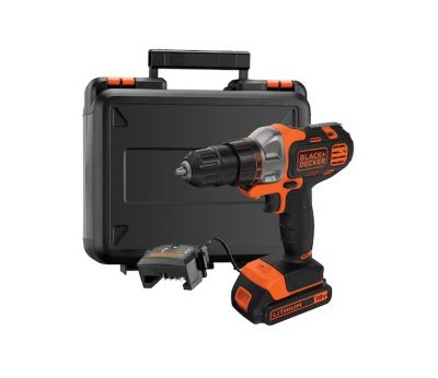 Perceuse-visseuse sans fil MULTIEVO 18 V - BLACK+DECKER MT218S1A-QW, 1 batterie 1,5 Ah, chargeur et coffret