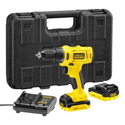 Perceuse visseuse sans fil Stanley Fatmax 10.8V MCD011S2K 2x1,5Ah
