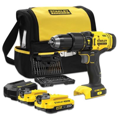 Perceuse visseuse sans fil Stanley Fatmax 18V SFMCD711DSA - 2x2Ah