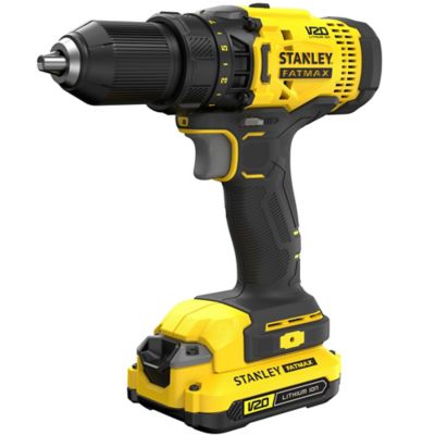 Perceuse visseuse sans fil Stanley Fatmax V20 SFMCD700C2K QW 18V - 2x1.5Ah