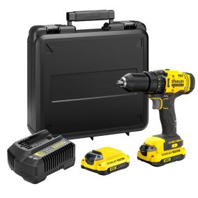 Perceuse visseuse sans fil Stanley Fatmax V20 SFMCD700C2K QW 18V - 2x1.5Ah