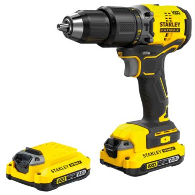 Perceuse visseuse sans fil Stanley Fatmax V20 SFMCD715D2K-QW - 2x2Ah