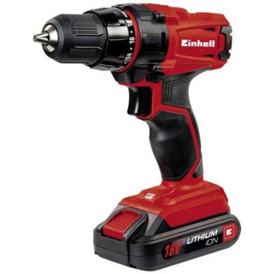 Perceuse-visseuse sans fil TC-CD 18-2 Li 18 V 1,5 Ah - 2 vitesses, mandrin 10 mm, 38 Nm