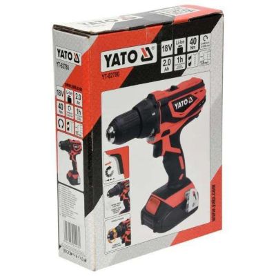 Perceuse visseuse yato yt-82780 batterie 40.0 Nm 18 V