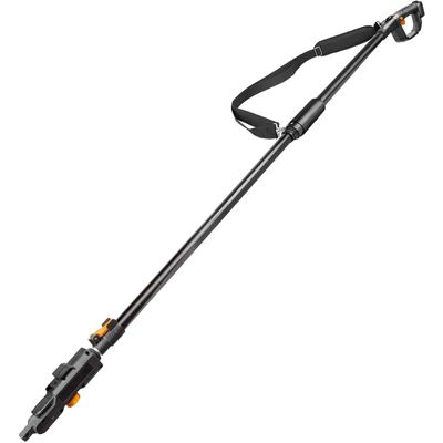 Perche télescopique de 3 m pour tronçonneuse sans fil WG322E, transformable en sécateur - WORX