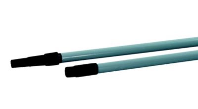 Perche téléscopique embout conique bleu