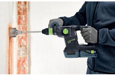 Perforateur burineur sans fil FESTOOL KHC 18 5,0 EBI-Plus 2x 18 V 5,0 Ah, chargeur, Systainer 577448