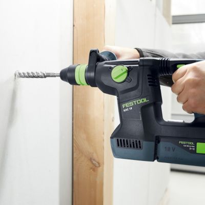 Perforateur burineur sans fil FESTOOL KHC 18 5,0 EBI-Plus 2x 18 V 5,0 Ah, chargeur, Systainer 577448