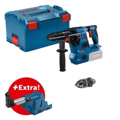 Perforateur sans fil SDS+ 18V GBH 18V-22 Professional L-BOXX + GDE 18V-12, machine seule (0611921004)