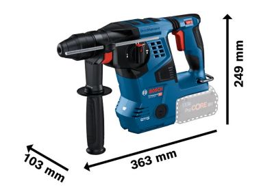 Perforateur sans-fil SDS plus GBH 18V-28 C Professional - 18 V, 3,3 J, sans batterie ni chargeur - 0611920000