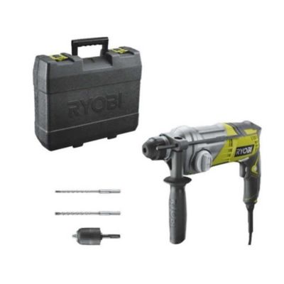 Perforateur SDS Plus filaire - énergie de frappe 2,1 J - puissance 680 W - Ryobi RSDS680-KA2