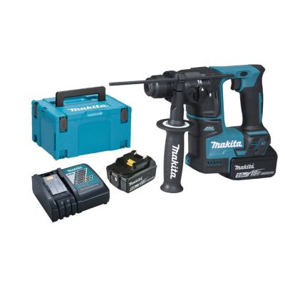 Perforateur SDS Plus sans-fil 18 V + 2 batteries 5Ah + chargeur + coffret Makpac - MAKITA - DHR171RTJ