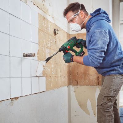 Perforateur SDS Plus sans fil avec batterie 18 V - énergie de frappe 2 J - Bosch UniversalHammer 18V