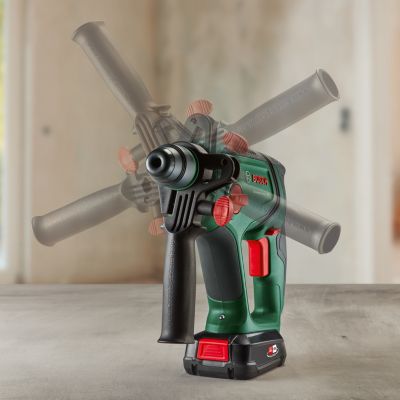 Perforateur SDS Plus sans fil avec batterie 18 V - énergie de frappe 2 J - Bosch UniversalHammer 18V