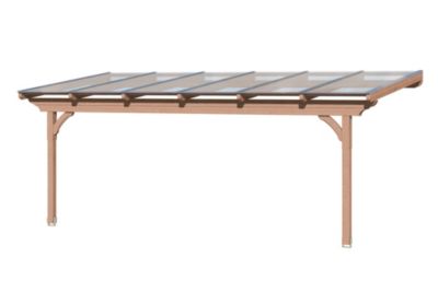 Pergola adossée SKAN HOLZ RAVENNA 648x350cm, douglas, non traité